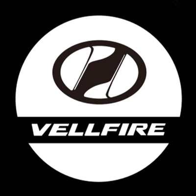 Toyota Vellfire Dynamic Dual Lens Premium Door Puddle Lights Multiple Designs 2008-2025