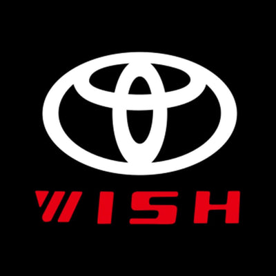 Toyota Wish 2nd Gen AE20 Dynamic Dual Lens Premium Door Puddle Lights Multiple Designs 2009-2017