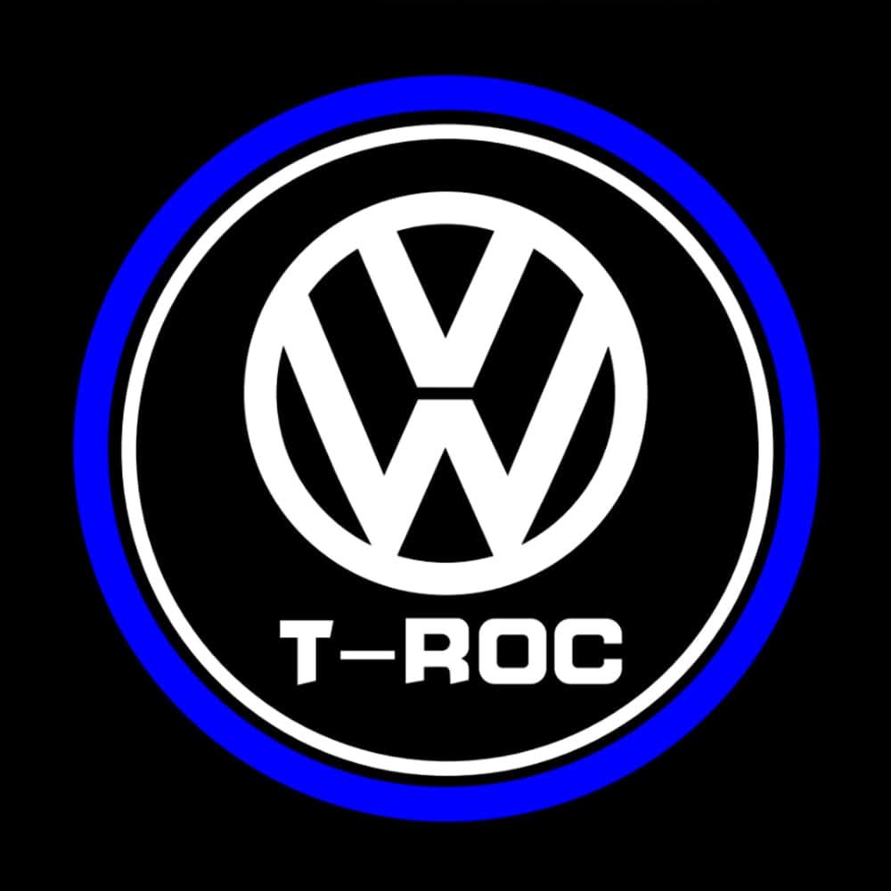 Volkswagen T-ROC Dynamic Dual Lens Premium Door Puddle Lights Multiple Designs 2017-2025