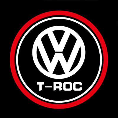 Volkswagen T-ROC Dynamic Dual Lens Premium Door Puddle Lights Multiple Designs 2017-2025