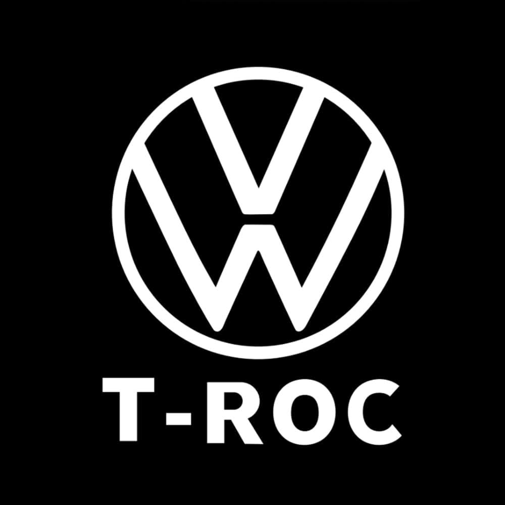 Volkswagen T-ROC Dynamic Dual Lens Premium Door Puddle Lights Multiple Designs 2017-2025