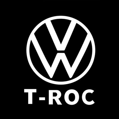Volkswagen T-ROC Dynamic Dual Lens Premium Door Puddle Lights Multiple Designs 2017-2025