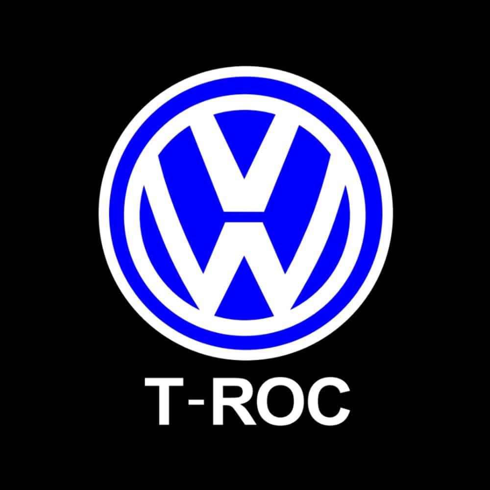 Volkswagen T-ROC Dynamic Dual Lens Premium Door Puddle Lights Multiple Designs 2017-2025