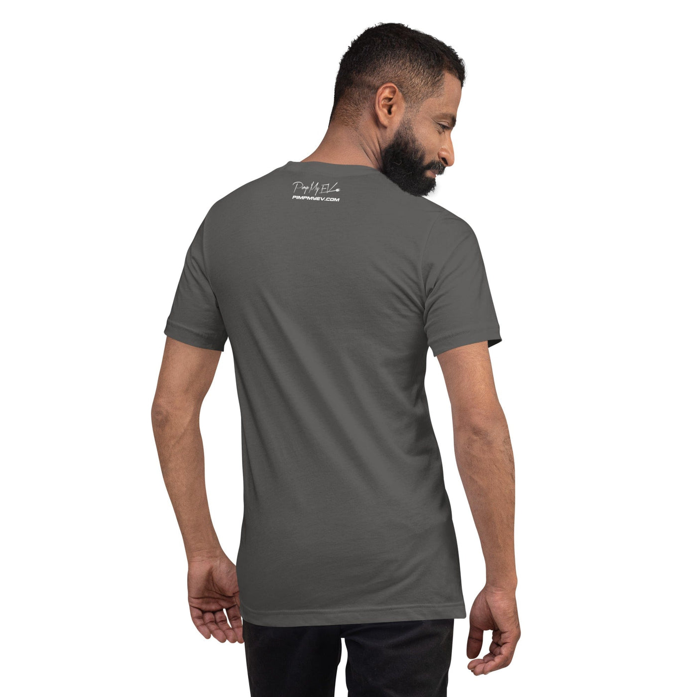1/4 Quarter Mile Demon Short Sleeve Unisex t-shirt Tesla Plaid - PimpMyEV