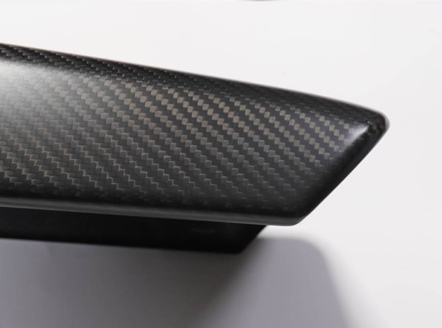 Genuine Carbon Fiber Armrest Fascia Cover For Model Y (Matte) - PimpMyEV