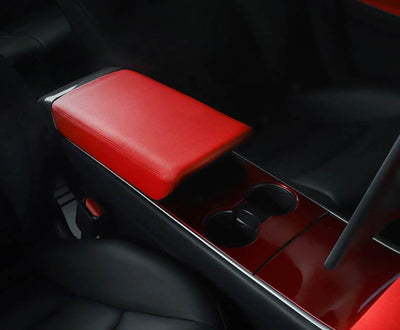 Armrest Protective Soft Cover For Model 3 (4 color options) - PimpMyEV