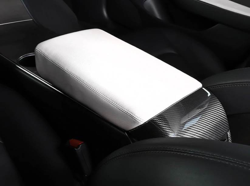 Armrest Protective Soft Cover For Model 3 (4 color options) - PimpMyEV