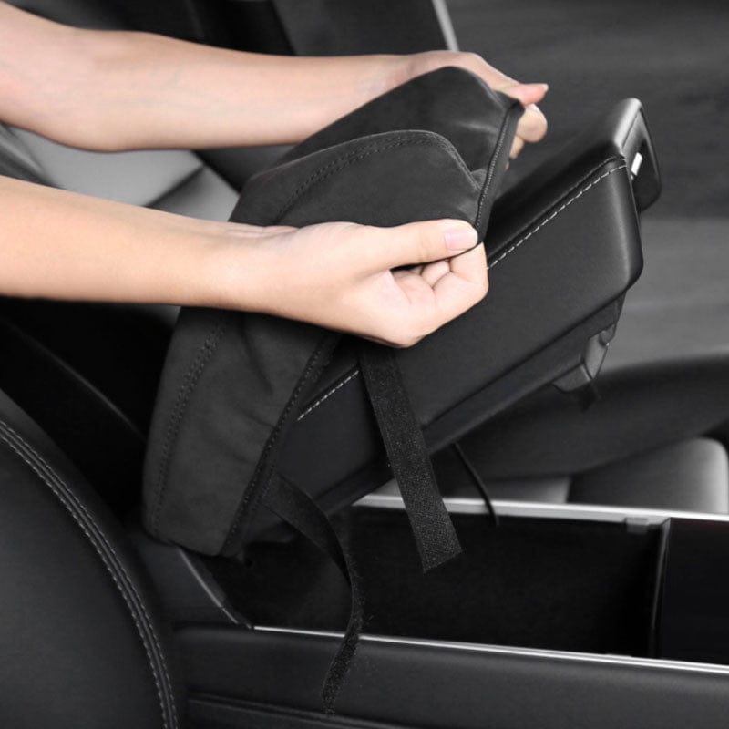 Armrest Protective Soft Cover For Model 3 (5 color options) 2017-2022 - PimpMyEV