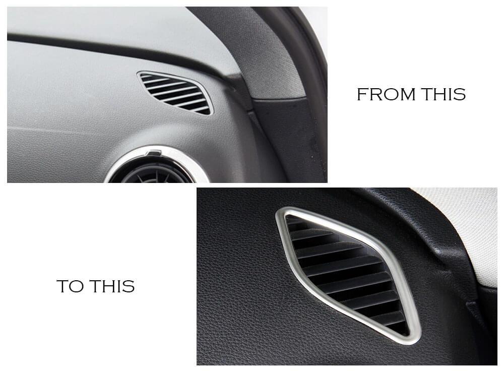 2Pcs AC Vent Frame Trims for Audi e-tron - PimpMyEV