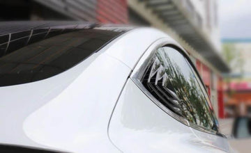 Rear Quarter Glass Pointed Gill Trims For Model 3 2017-2021 - PimpMyEV