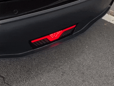 Tesla Rear Bumper Sequential Blinkers Pilot Lights for Tesla Model