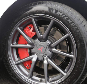 Red Brake Caliper Covers for Model 3 2017-2021 - PimpMyEV