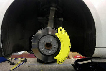 Yellow Brake Caliper Covers for Model Y 2020-2021 - PimpMyEV