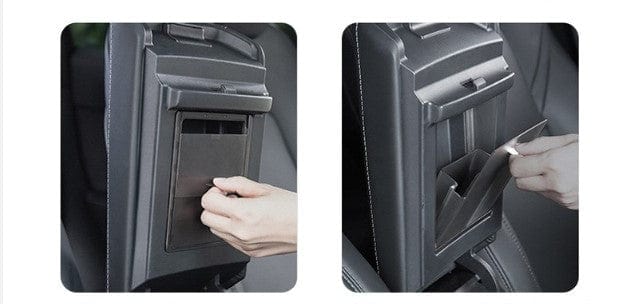 Armrest Internal Magnetic Storage Box For Tesla Model 3 2017-2023 - PimpMyEV