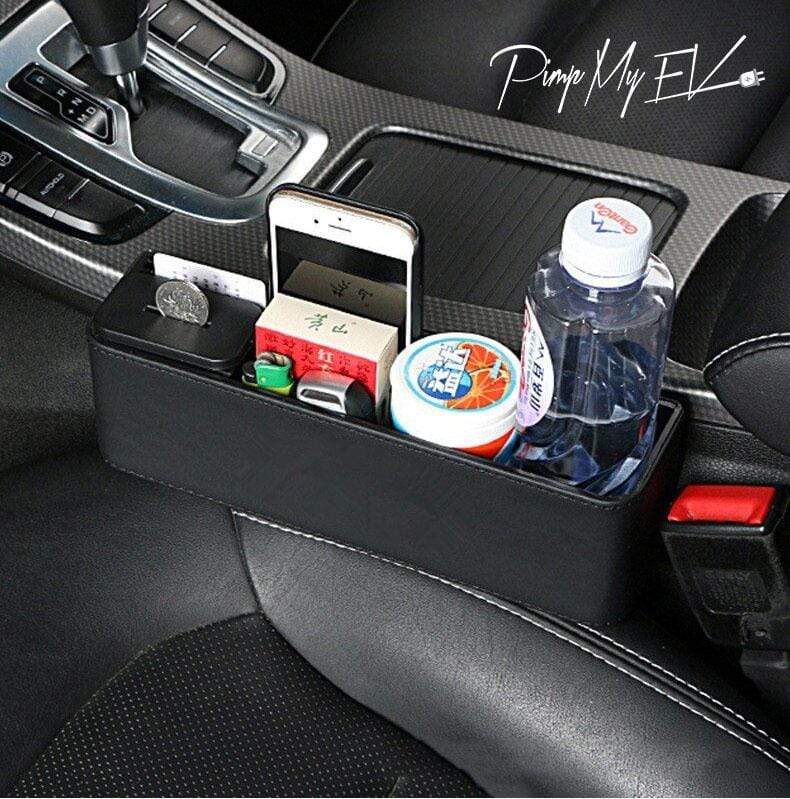 Car Seat Crevice Storage Box For Model S 3 X Y - PimpMyEV