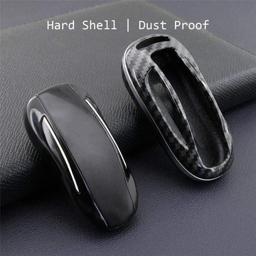 Carbon Fiber Style Key Case/Cover for Model X - PimpMyEV