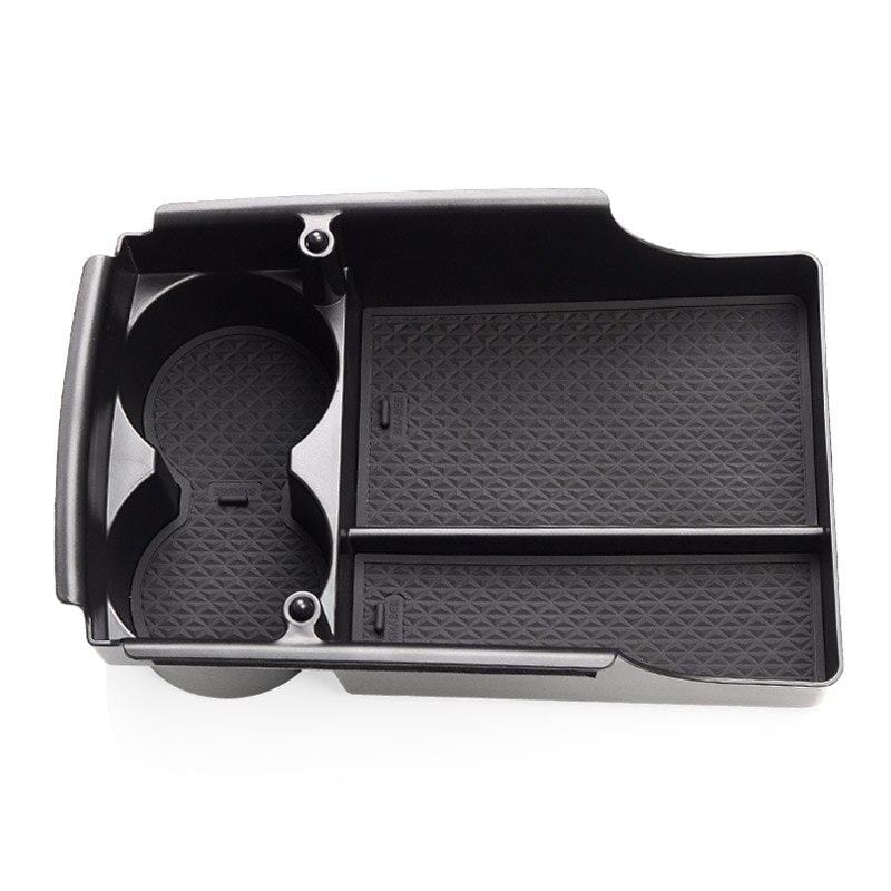 Center Console Storage Organizer With Cup Holders For Model X - PimpMyEV