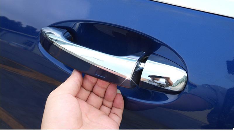 Chrome Door Handle Covers for Mercedes-Benz EQC