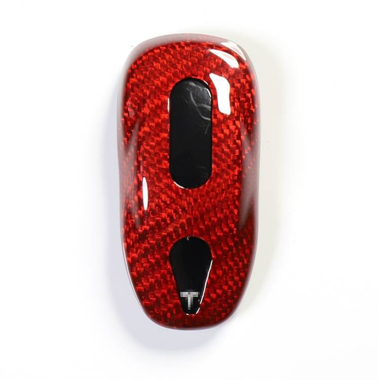 Genuine Carbon Fiber Key Case/Cover for Model 3 (3 colors) - PimpMyEV
