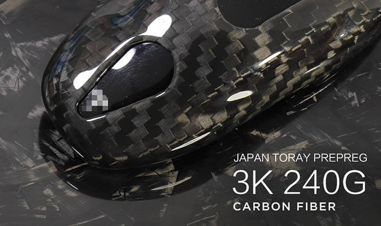 Genuine Carbon Fiber Key Case/Cover for Model Y (3 colors) - PimpMyEV