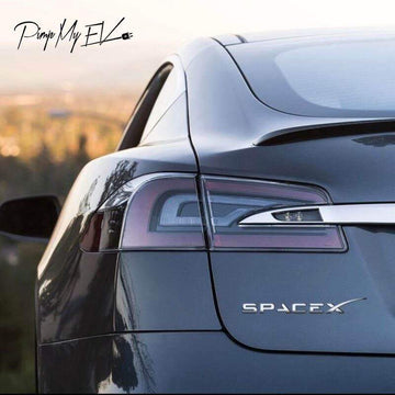 Tesla Space X Emblem Badges Letters (3 options) - PimpMyEV