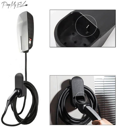 Wall Mounted Charging Cable Organizer for Model S (2 options) - PimpMyEV
