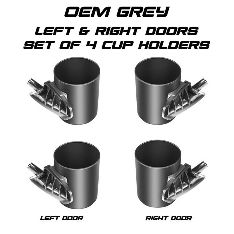 Retrofit Tesla Side Door Cup Holders V2 For Tesla Model Y 2020-2023 - PimpMyEV