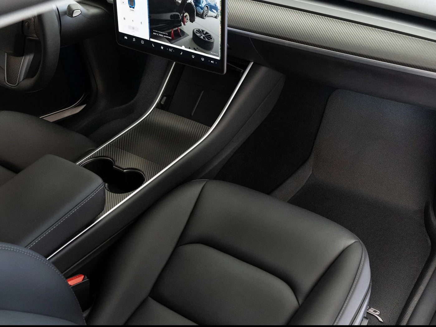 3D MAXpider Custom Fit All-Weather KAGU Series LHD Floor Mats For Tesla Model 3 5 SEAT 2018-2019 - PimpMyEV