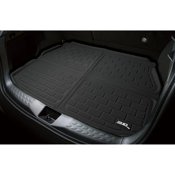 3D MAXpider Custom Fit All-Weather KAGU Series LHD Floor Mats For Volkswagen ID4 5 SEATS 2021-2023 - PimpMyEV