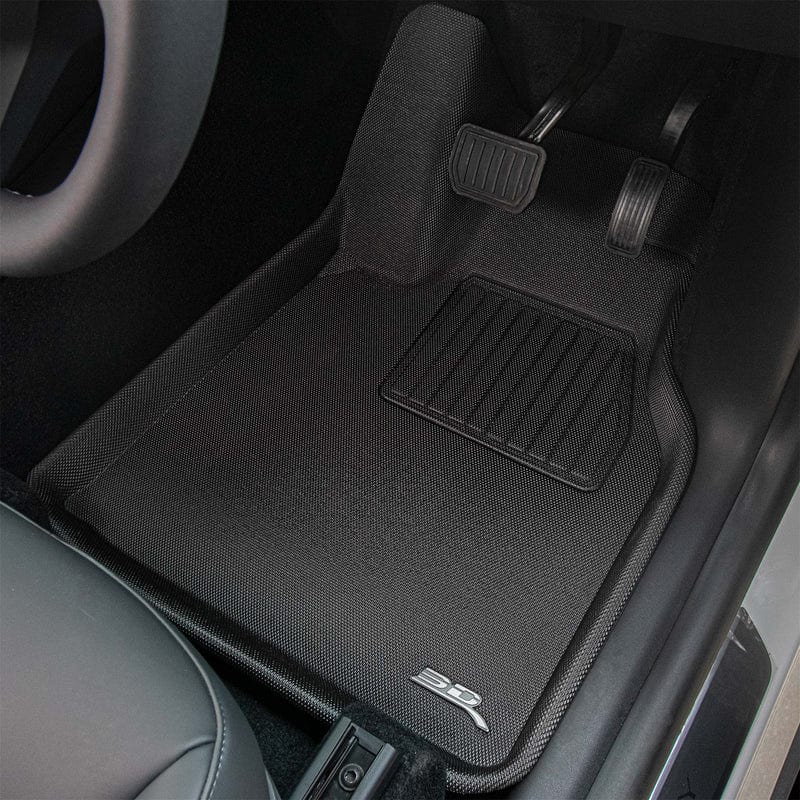 3D MAXpider UK Right Hand Drive RHD Custom Fit All-Weather KAGU Series Floor Mats For Tesla Model Y 5 SEAT 2021-2023 - PimpMyEV