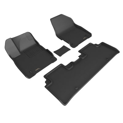 3D MAXpider Custom Fit All-Weather KAGU Series LHD Floor Mats For KIA EV6 5 SEATS 2023 - PimpMyEV