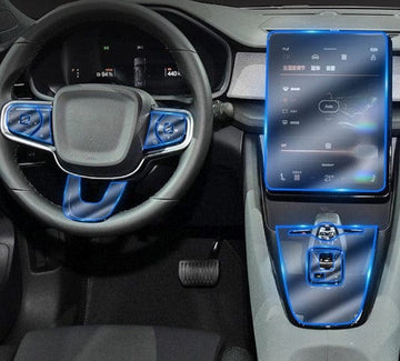 TPU Screen Protector Set For Polestar 2 LHD 2020-2023 - PimpMyEV