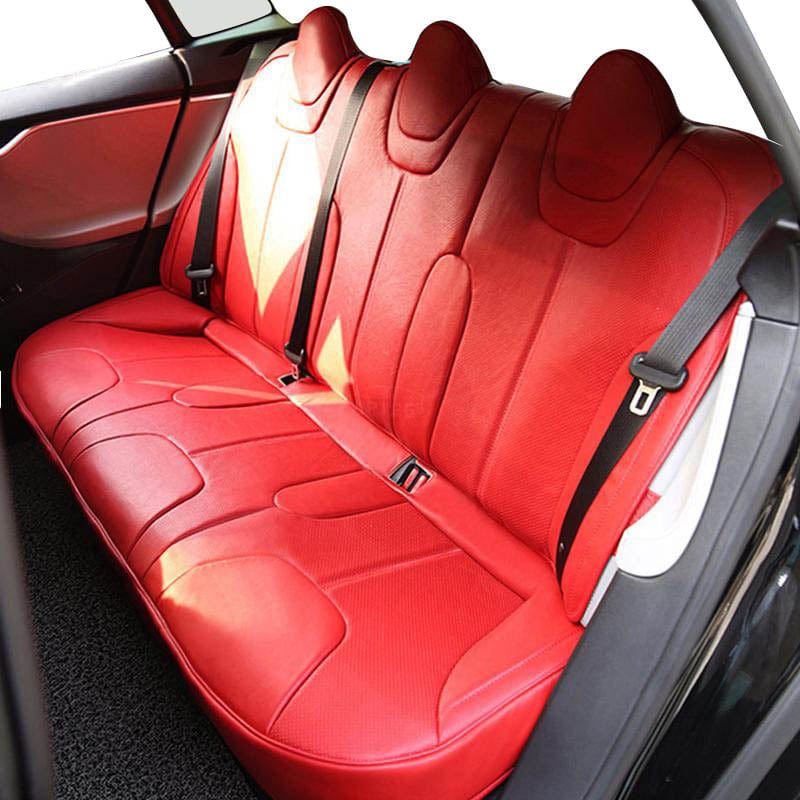 Custom Premium Vegan Leather Car Seat Covers for Tesla Model S 2012-2020 - PimpMyEV
