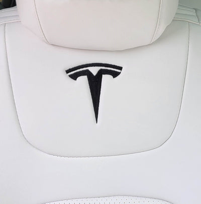 Custom Premium Vegan Leather Car Seat Covers for Tesla Model X 2015-2020 - PimpMyEV