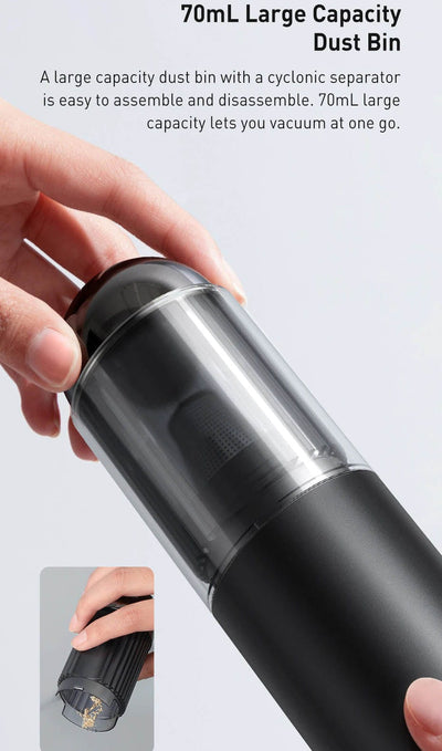 Portable handheld USB-C 15000pa Premium Brushless Car Vacuum Cleaner - PimpMyEV