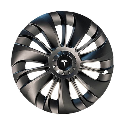 4PCS 19inch Turbine V2 Full Coverage Wheel Covers For Model Y 2020-2022 - PimpMyEV