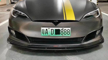 CMST Genuine Carbon Fiber Front Lip Model S 2016-2022 - PimpMyEV