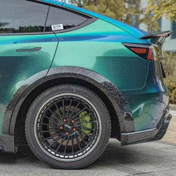 CMST Genuine Carbon for Wide Body Arches Tesla Model Y 2020-2021+ - PimpMyEV