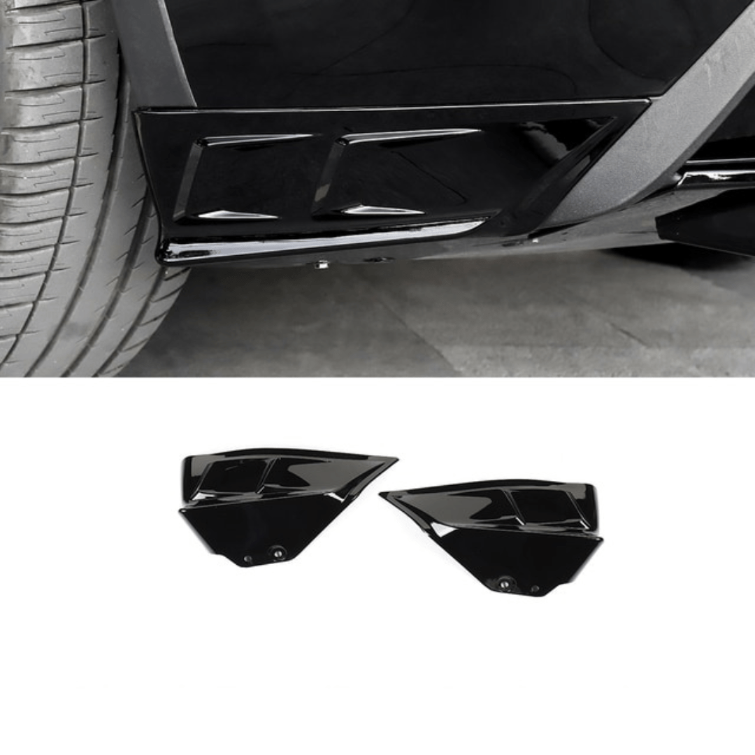 Rear Bumper Diffuser Side Decorative Trims For Tesla Model Y 2021-2022 - PimpMyEV