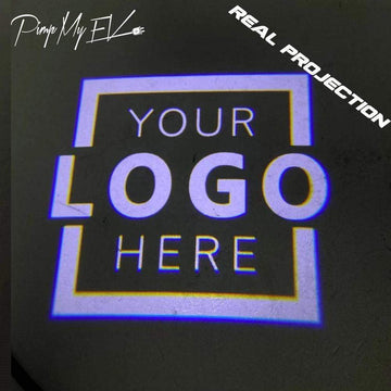 Custom LED Door Projector Puddle Lights for Audi e-tron - PimpMyEV