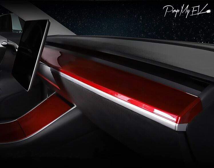 ABS Dashboard Trim Cap For Model 3 - PimpMyEV