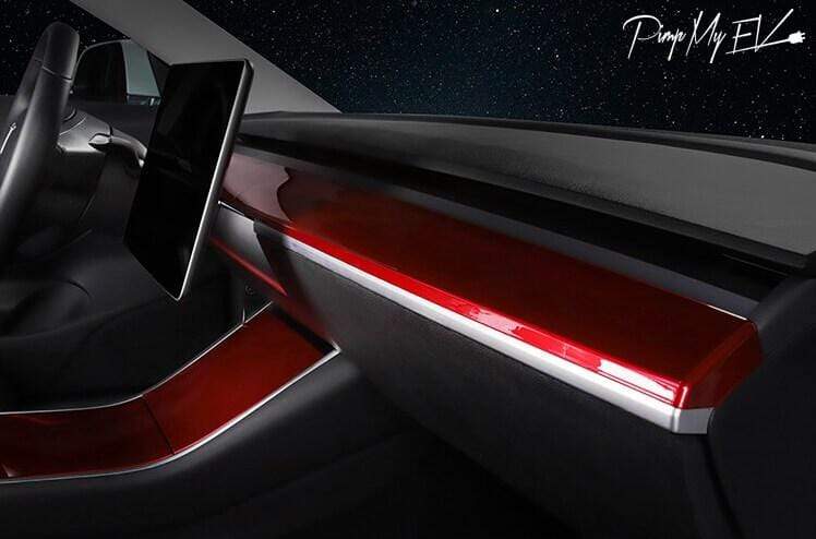 ABS Dashboard Trim Cap For Model 3 - PimpMyEV