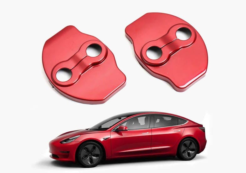 ABS Door Lock Covers For Tesla Model 3 2017-2022 - PimpMyEV