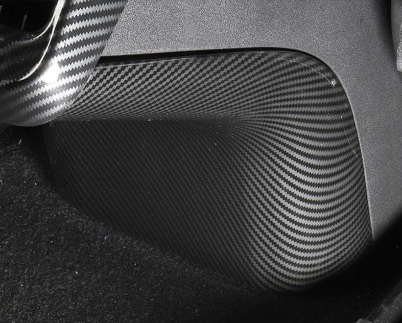 TT】3D LV Design Transparent Carbon Fiber Back Film Protector