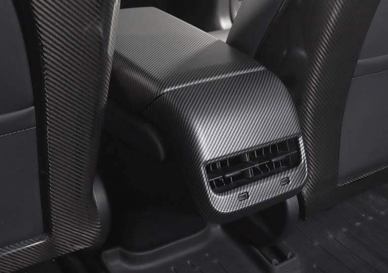 Pour Tesla Modèle Y 2023-2020 ABS Backseat Air Vent Entièrement