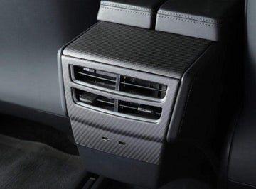 Genuine Carbon Fiber AC Vent Cover Trim For Model X (Matte) 2015-2021 - PimpMyEV