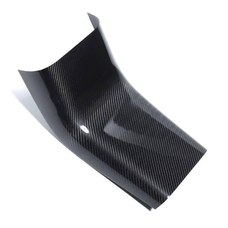 Genuine Gloss Carbon Fiber Rear AC Vent Lower Cover For Tesla