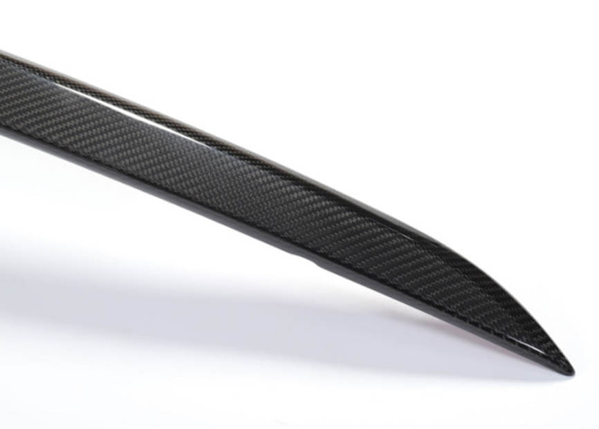 Genuine Carbon Fiber Trunk Tailgate Trim for Model X (Matte) - PimpMyEV