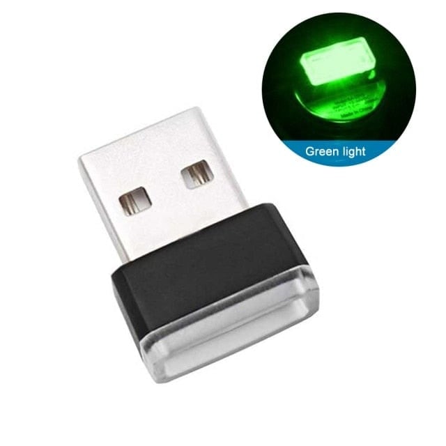 USB-A Ambient Light Stick For Interior Car Lighting - PimpMyEV