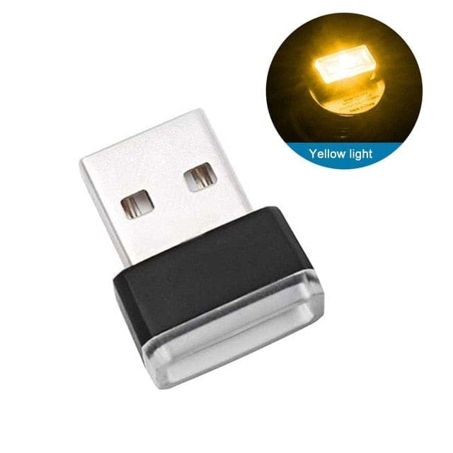 Perfektes Umgebungs-USB-Licht für den Autoinnenraum